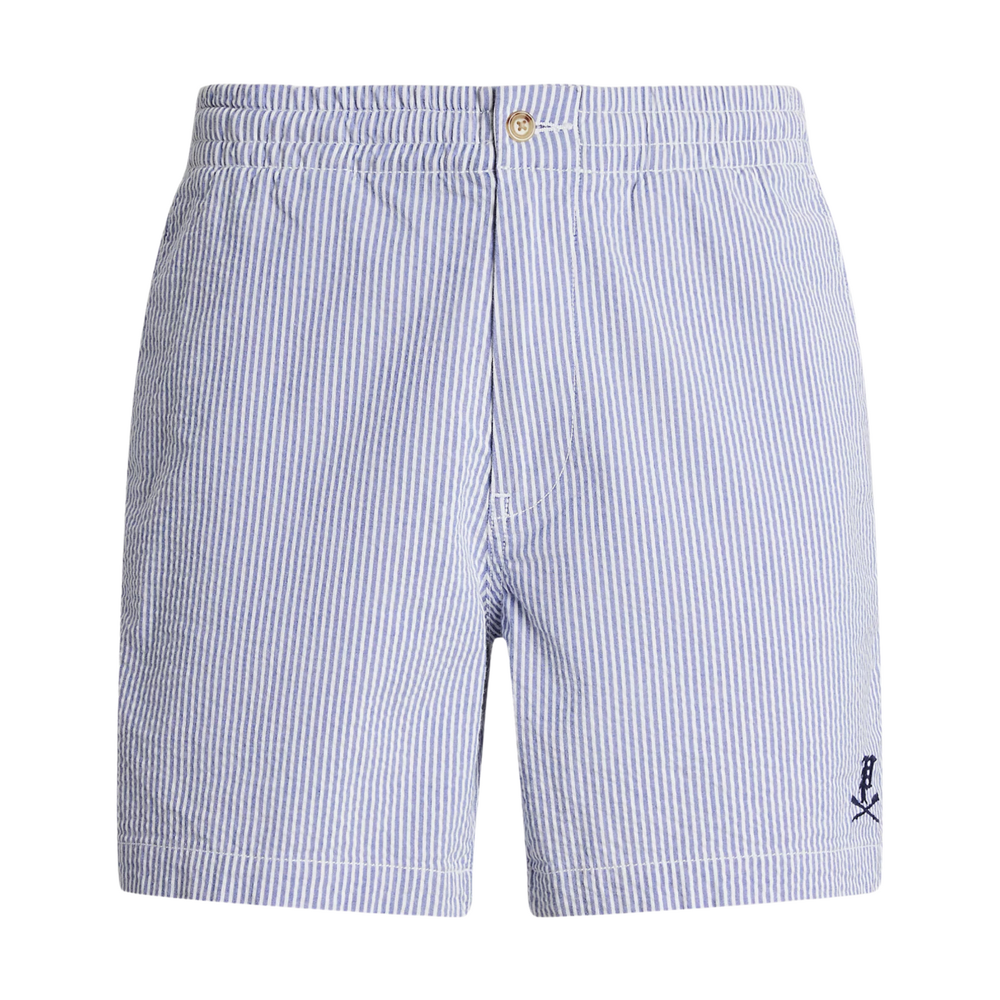 Ralph Lauren Seersucker Blå/Hvid Stribet shorts