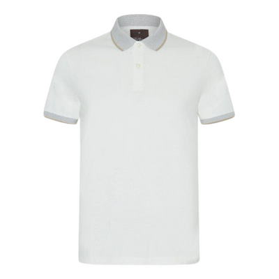 Oscar Jacobson hvid poloshirt