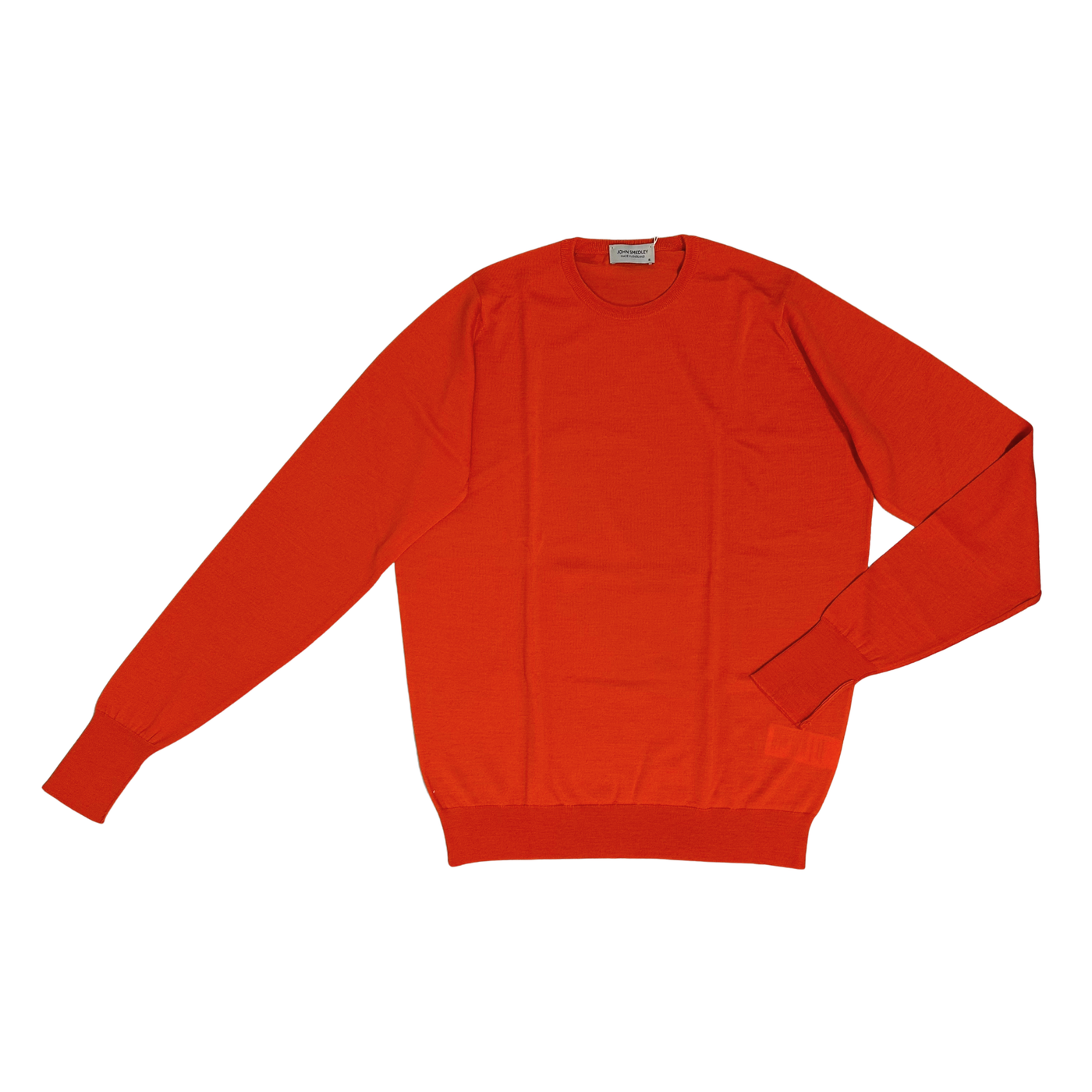 John Smedley Orange Strik