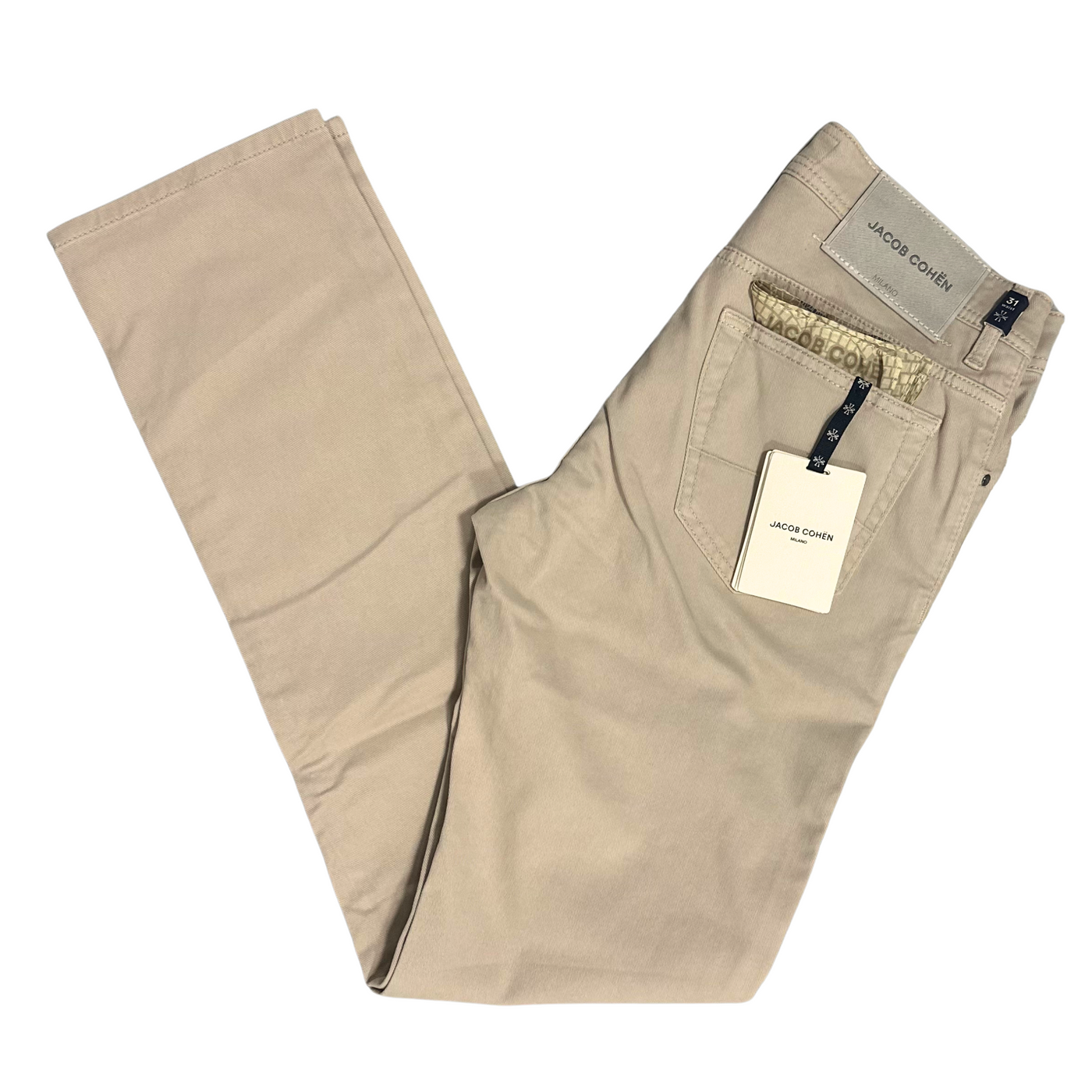 Jacob Cohën Beige Jeans