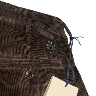 Jacob Cohën Mørkebrune Fløjls Chinos