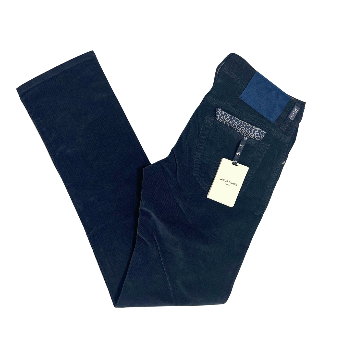 Jacob Cohën Blå Fløjls Jeans