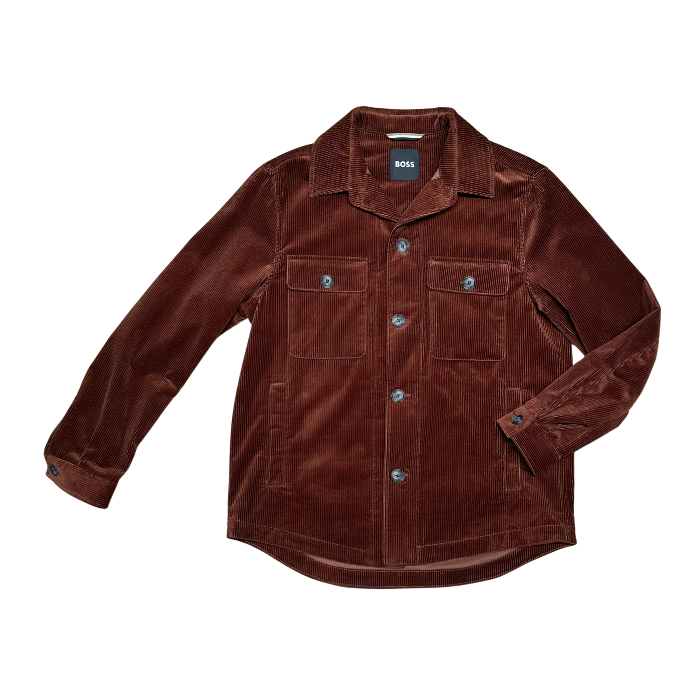 BOSS Orange Fløjls Overshirt