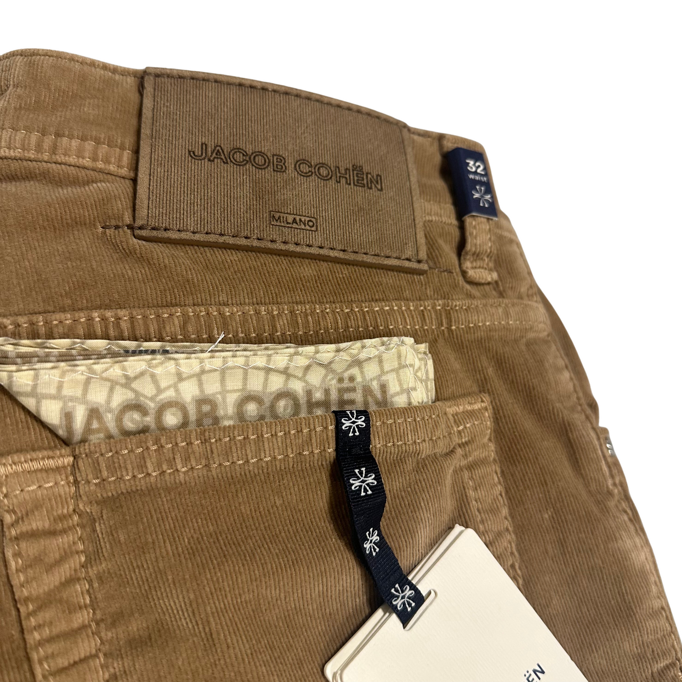 Jacob Cohën Kahaki Fløjls Jeans