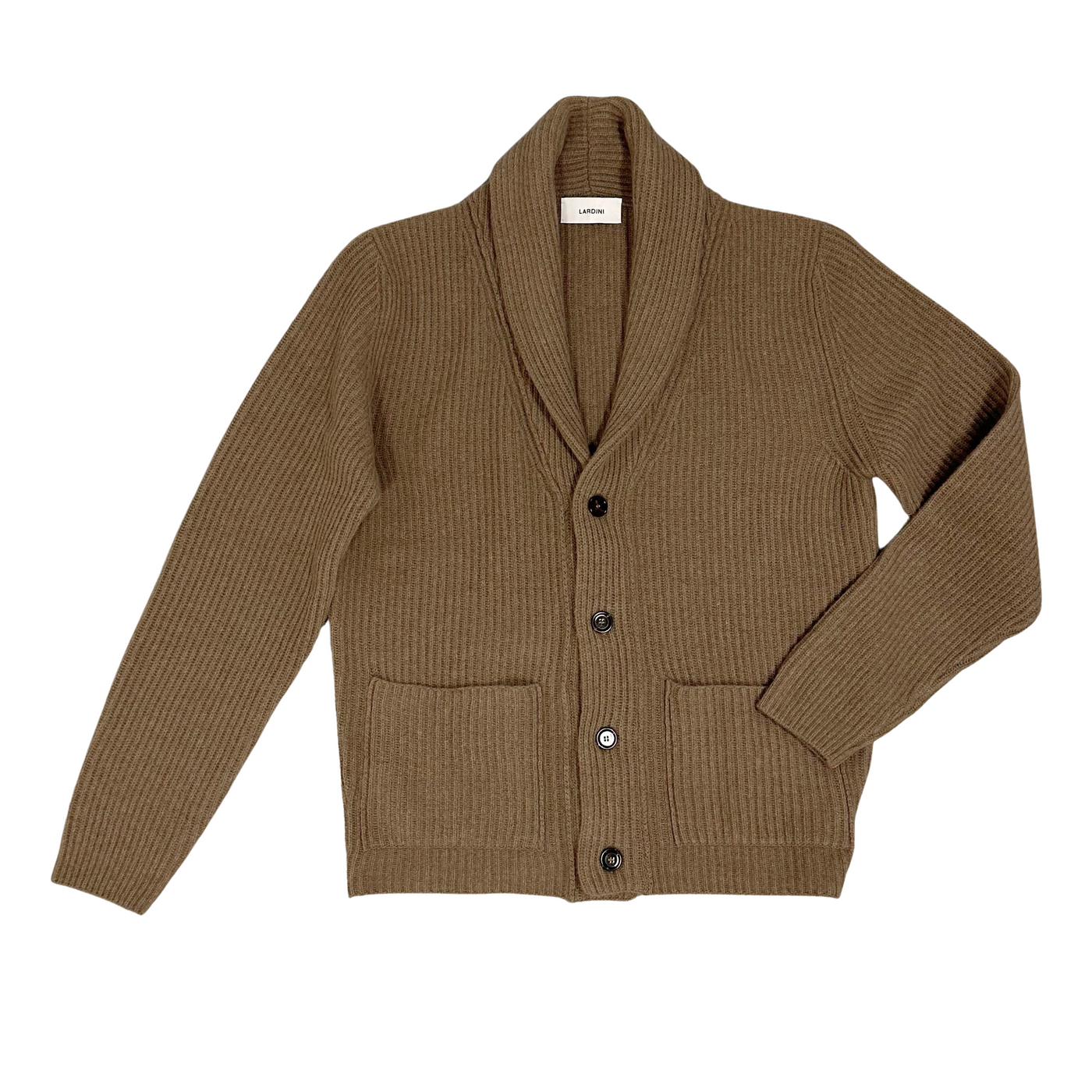 Lardini Lysebrun Strik Cardigan