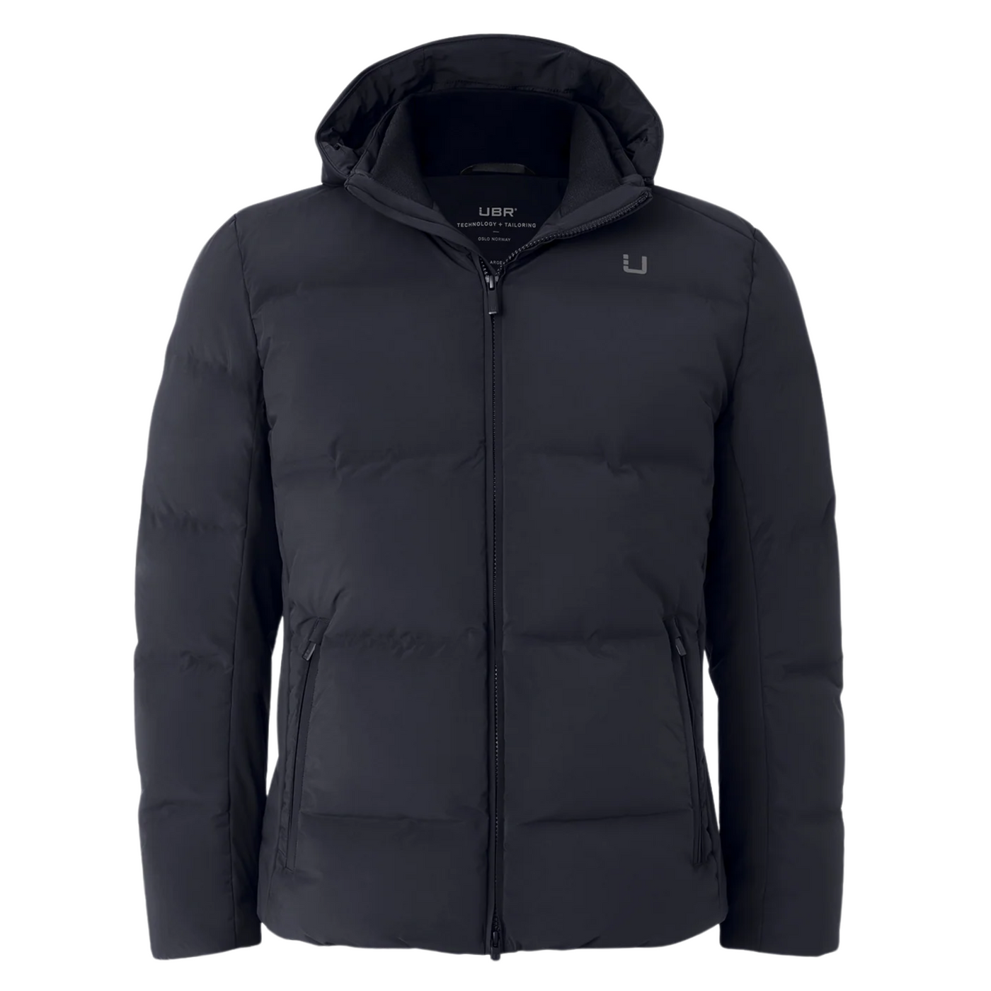 UBR Sort Bolt Dun Jakke