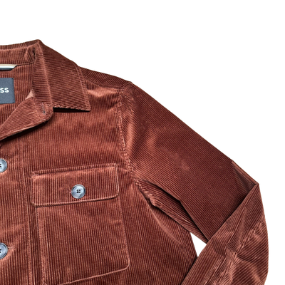 BOSS Orange Fløjls Overshirt