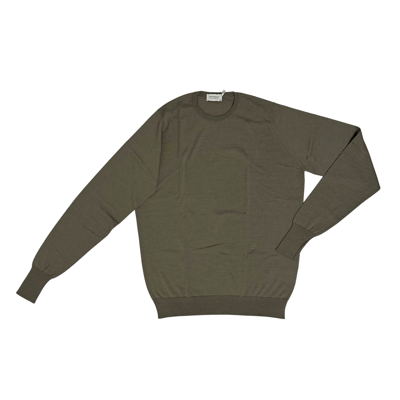 John Smedley Støvet Grøn Strik