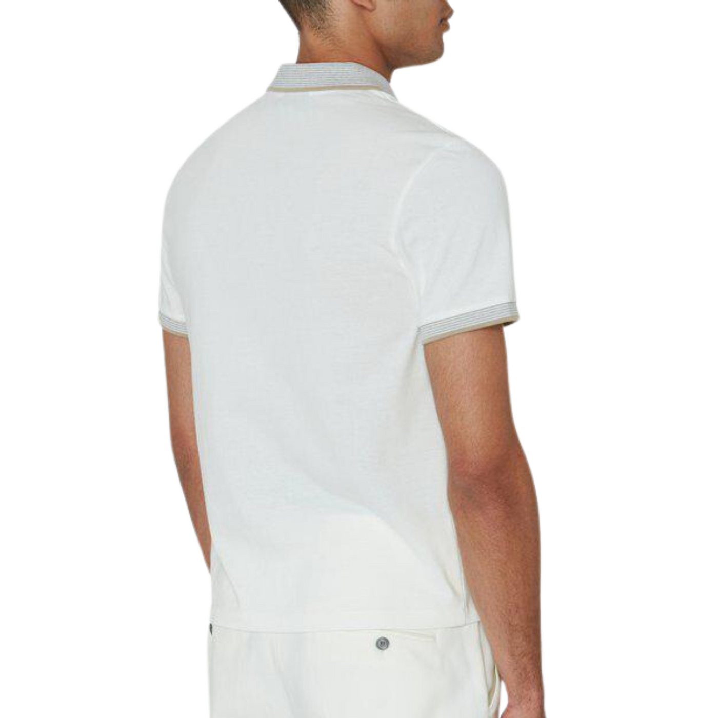 Oscar Jacobson hvid poloshirt