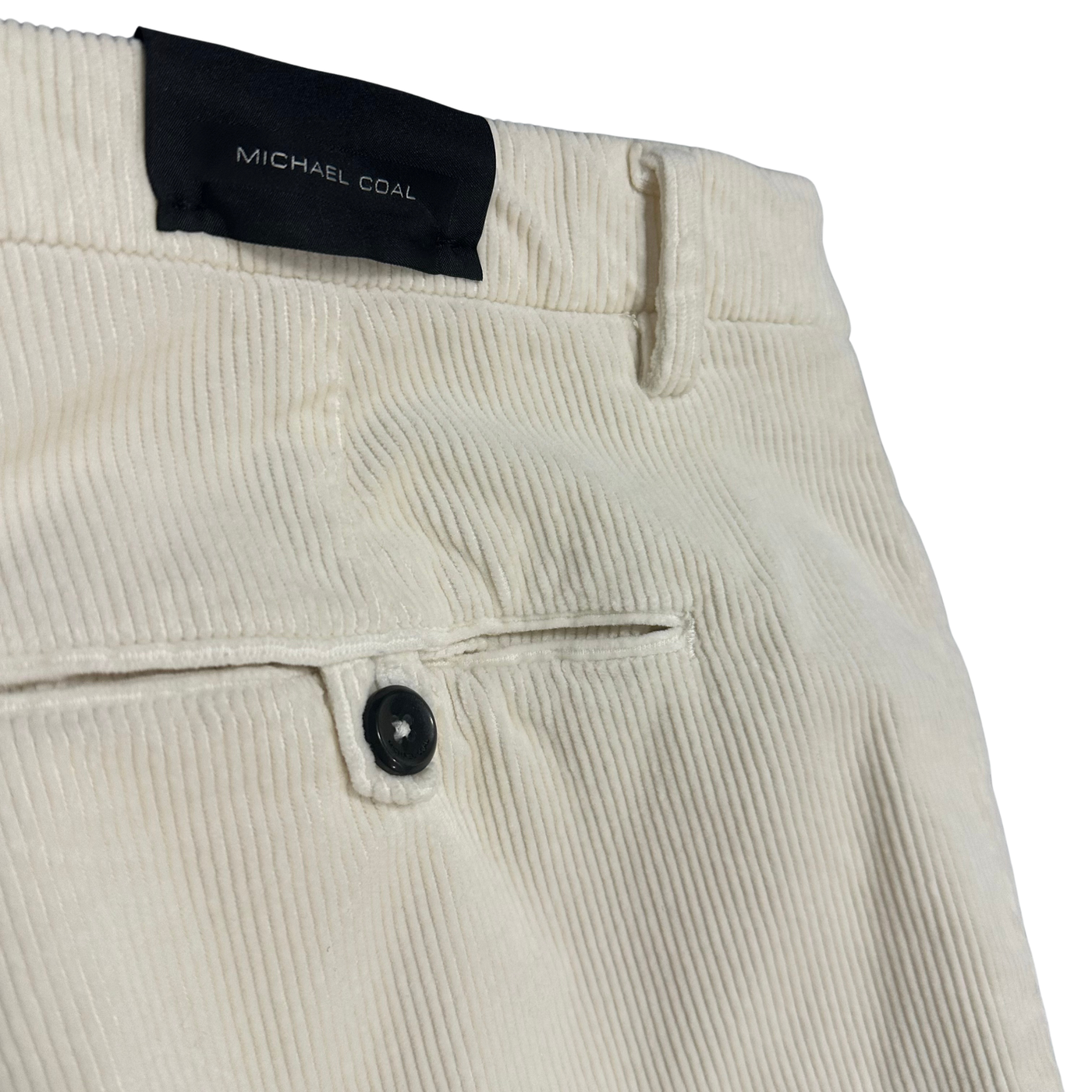 Michael Coal Offwhite Fløjls Bukser
