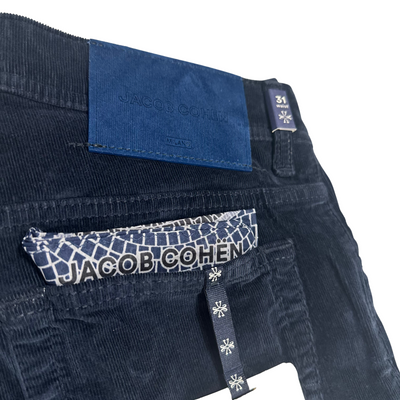 Jacob Cohën Blå Fløjls Jeans