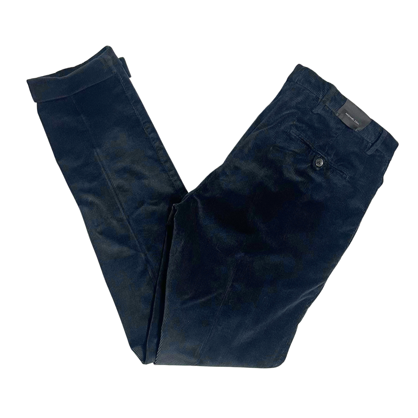 Michael Coal Navy Fløjls Bukser