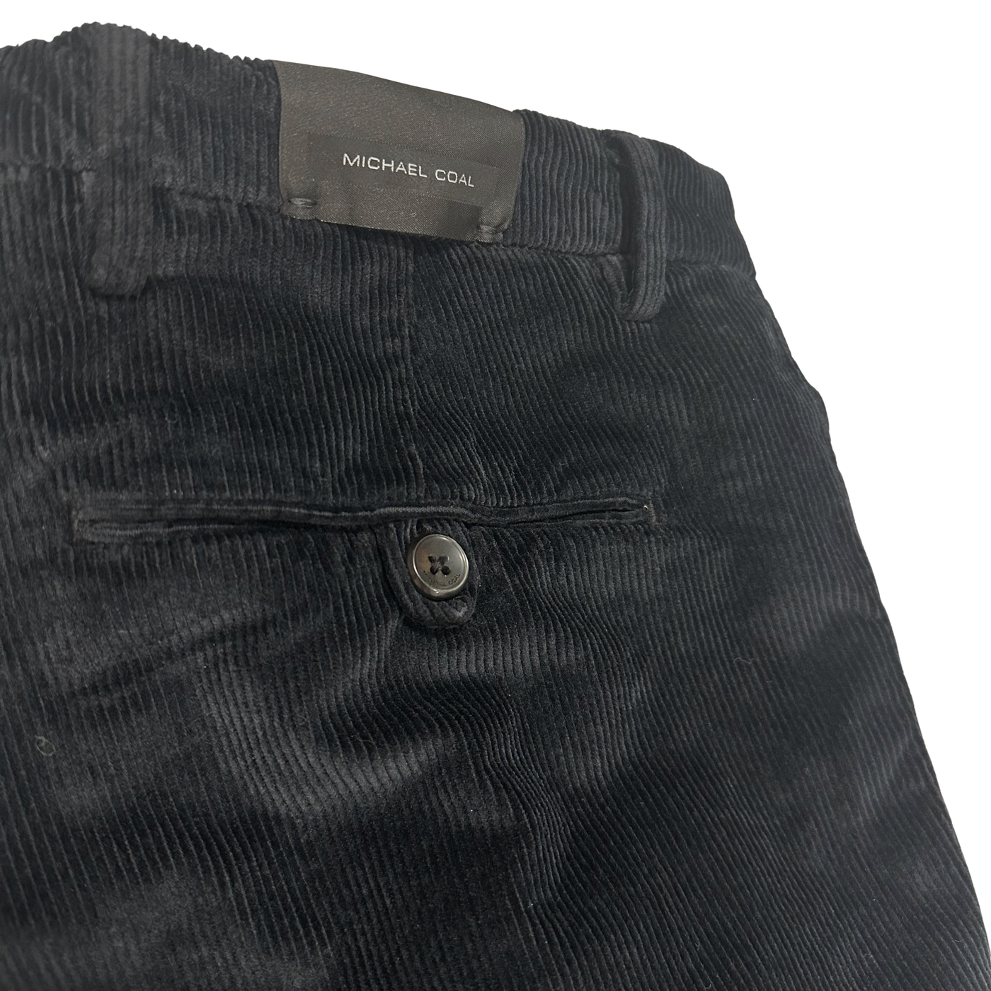 Michael Coal Navy Fløjls Bukser