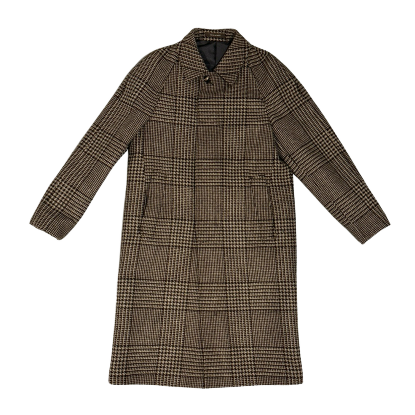 Oscar Jacobson Beige Ternet Frakke