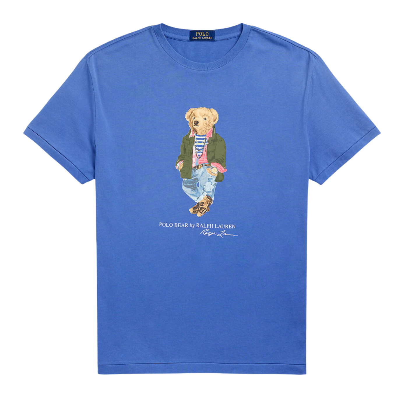 Ralph Lauren Blå Polo Bear T-shirt