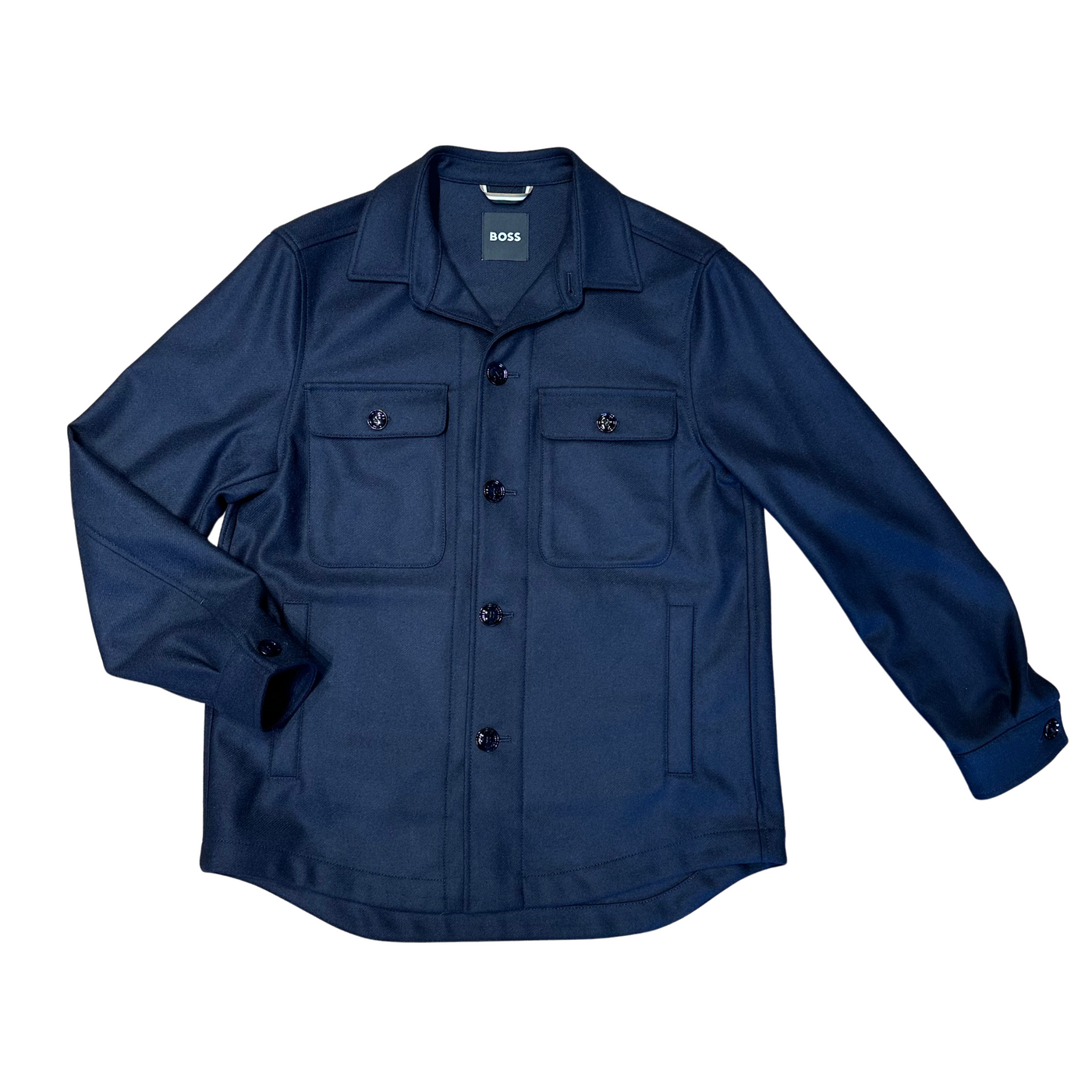 Boss Navy Overshirt