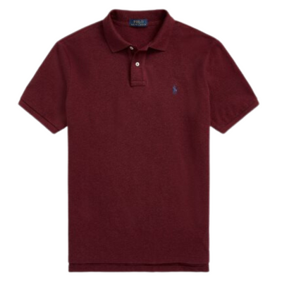 Ralph Lauren Polo Custom Slim Fit i Lyserød