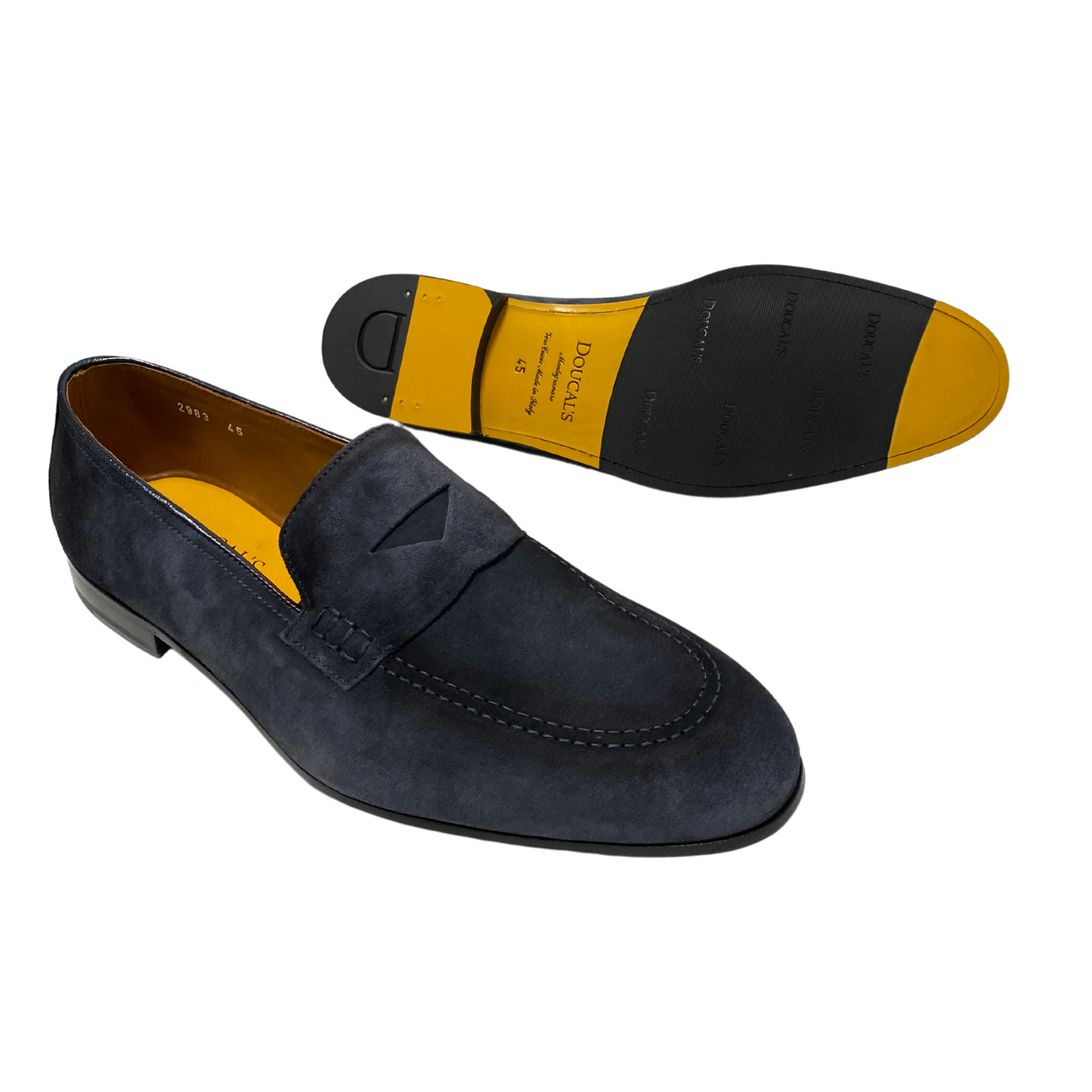 Doucal's Loafers in Navy Blue