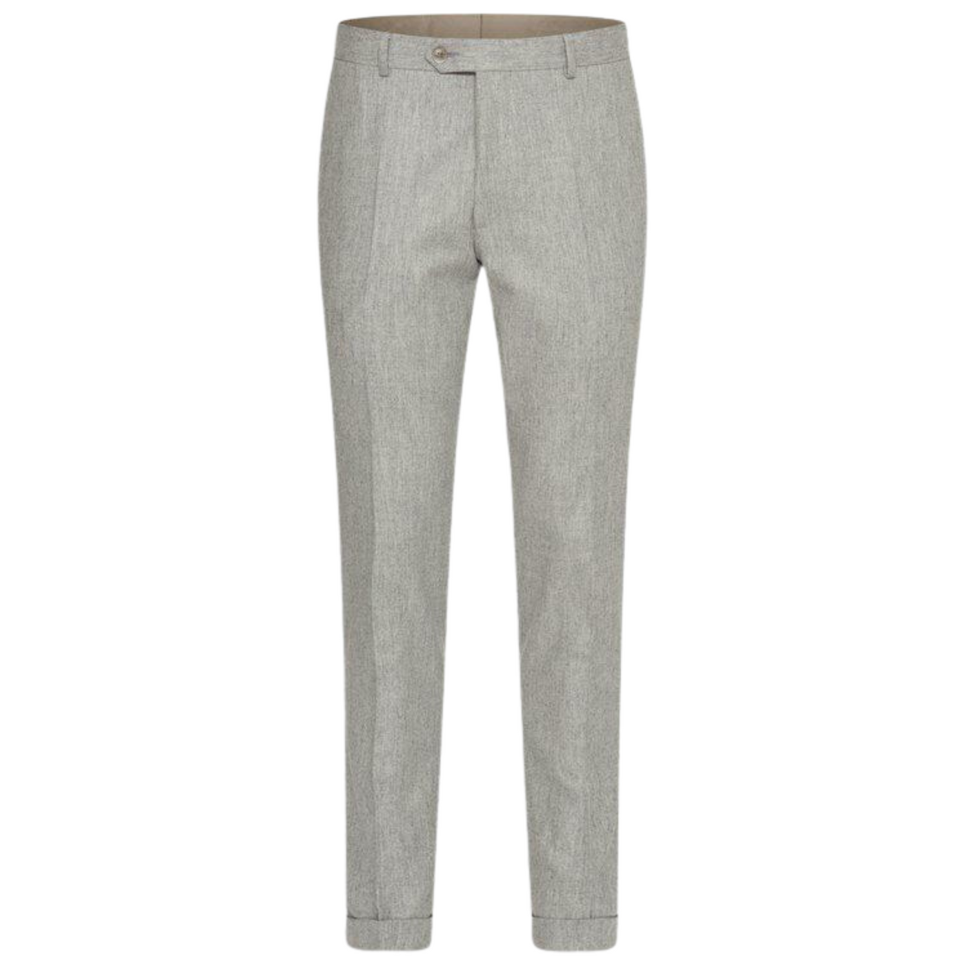 Oscar Jacobson Uldbuks Light Grey Melange