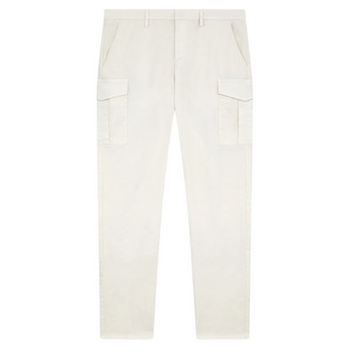 Eddy slim-fit trousers in lightweight sand-coloured fabric