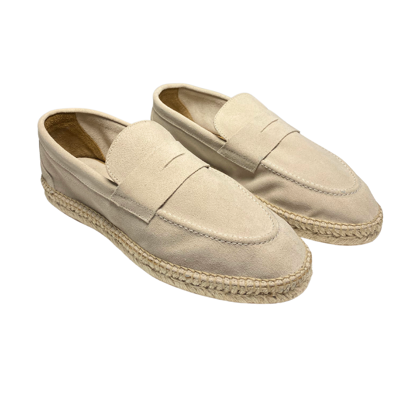 Lardini espadriller i sandfarve