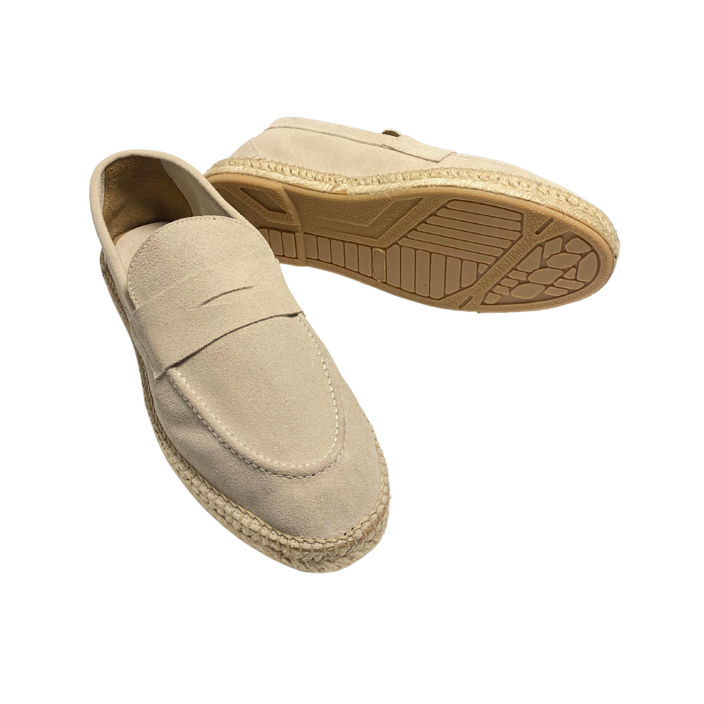 Lardini espadriller i sandfarve