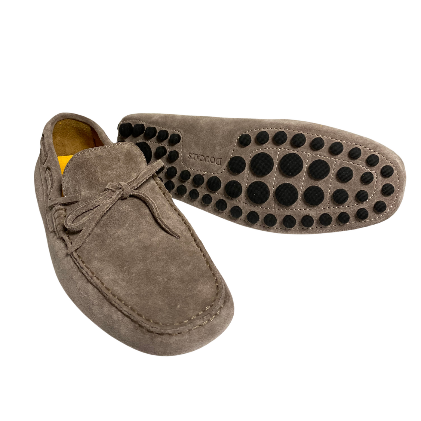 Doucal's Moccasin Loafers in Grey