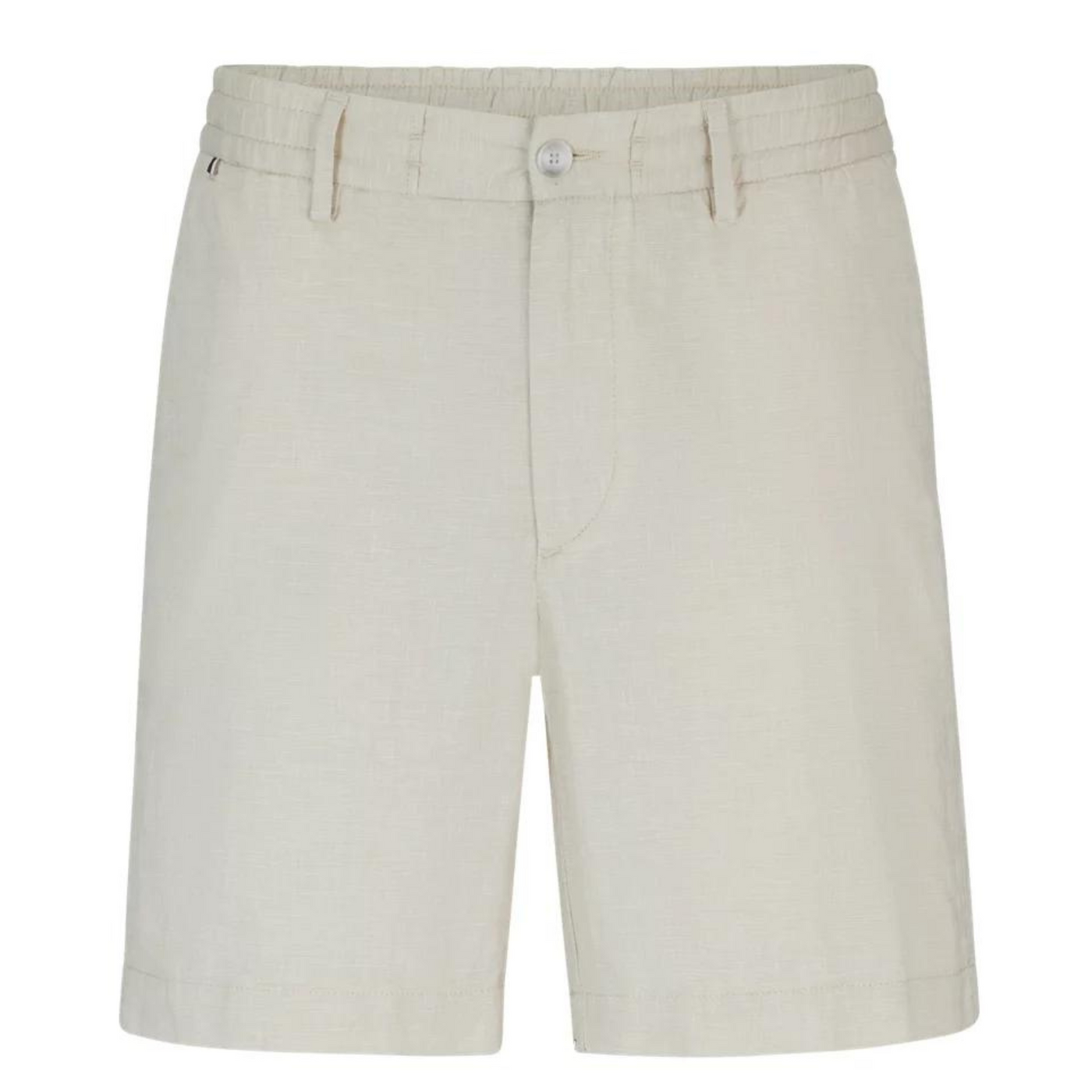 Boss Kane DS Hør-Bomulds shorts i sand