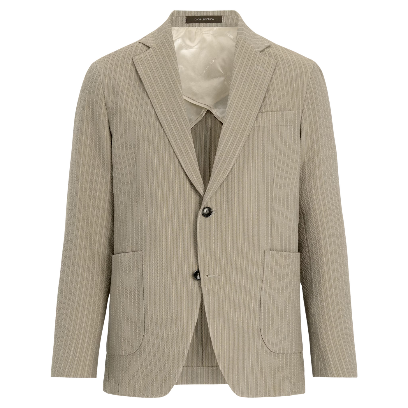 Oscar Jacobson Beige Ferry Blazer Jakke