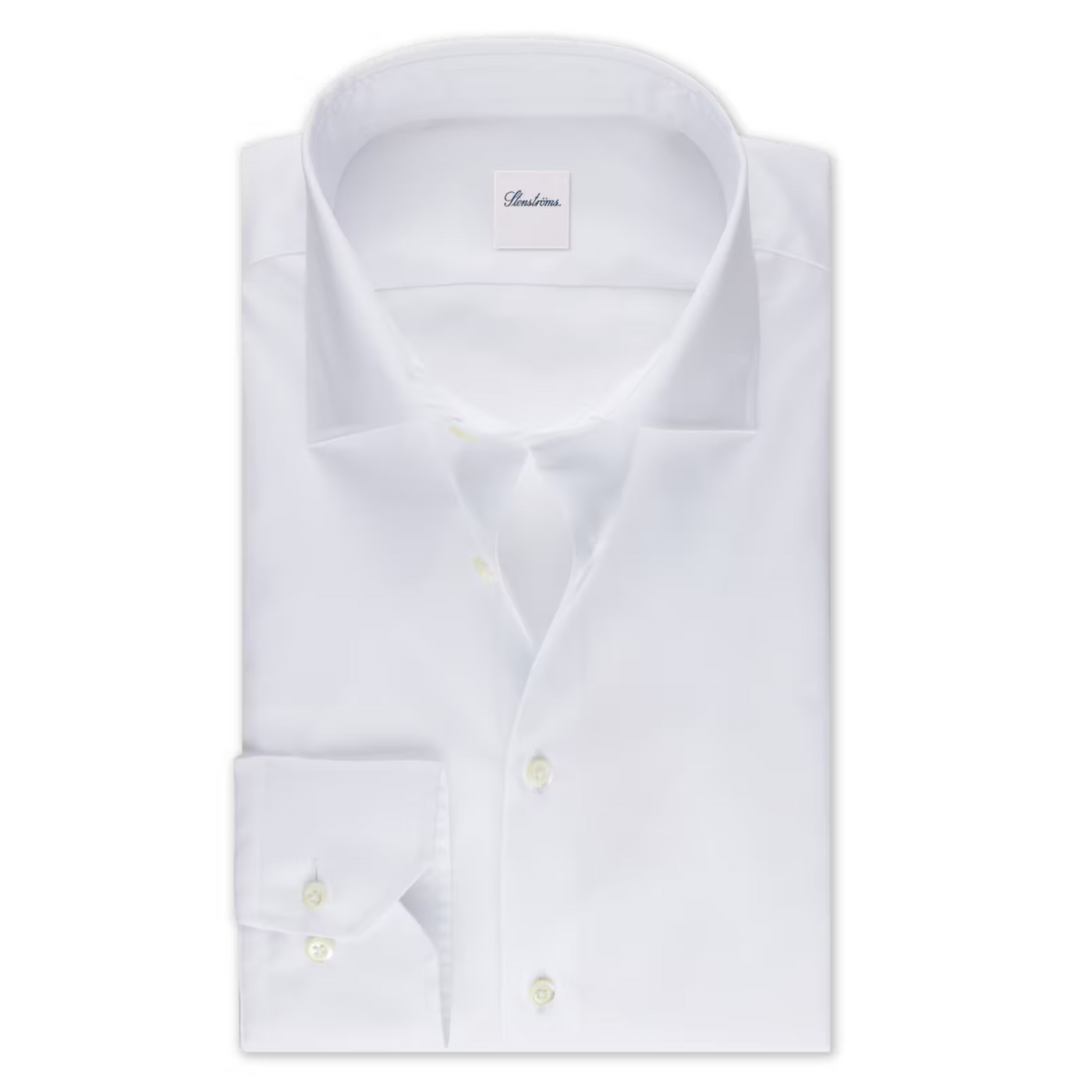 Stenströms Hvid Skjorte Med Ekstra Lange Ærmer