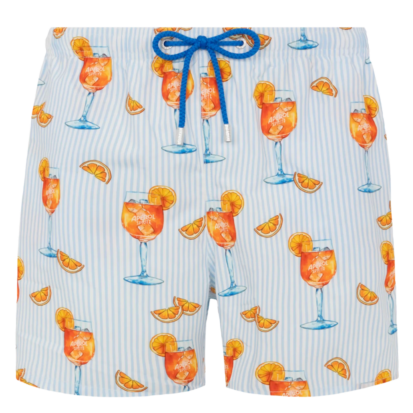 MC2 Saint Barth Stribet Aperol Badeshorts