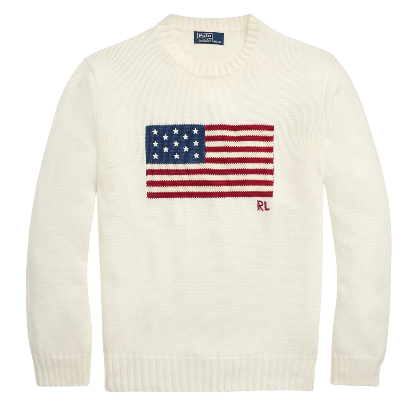 Ralph Lauren Hvid Strik