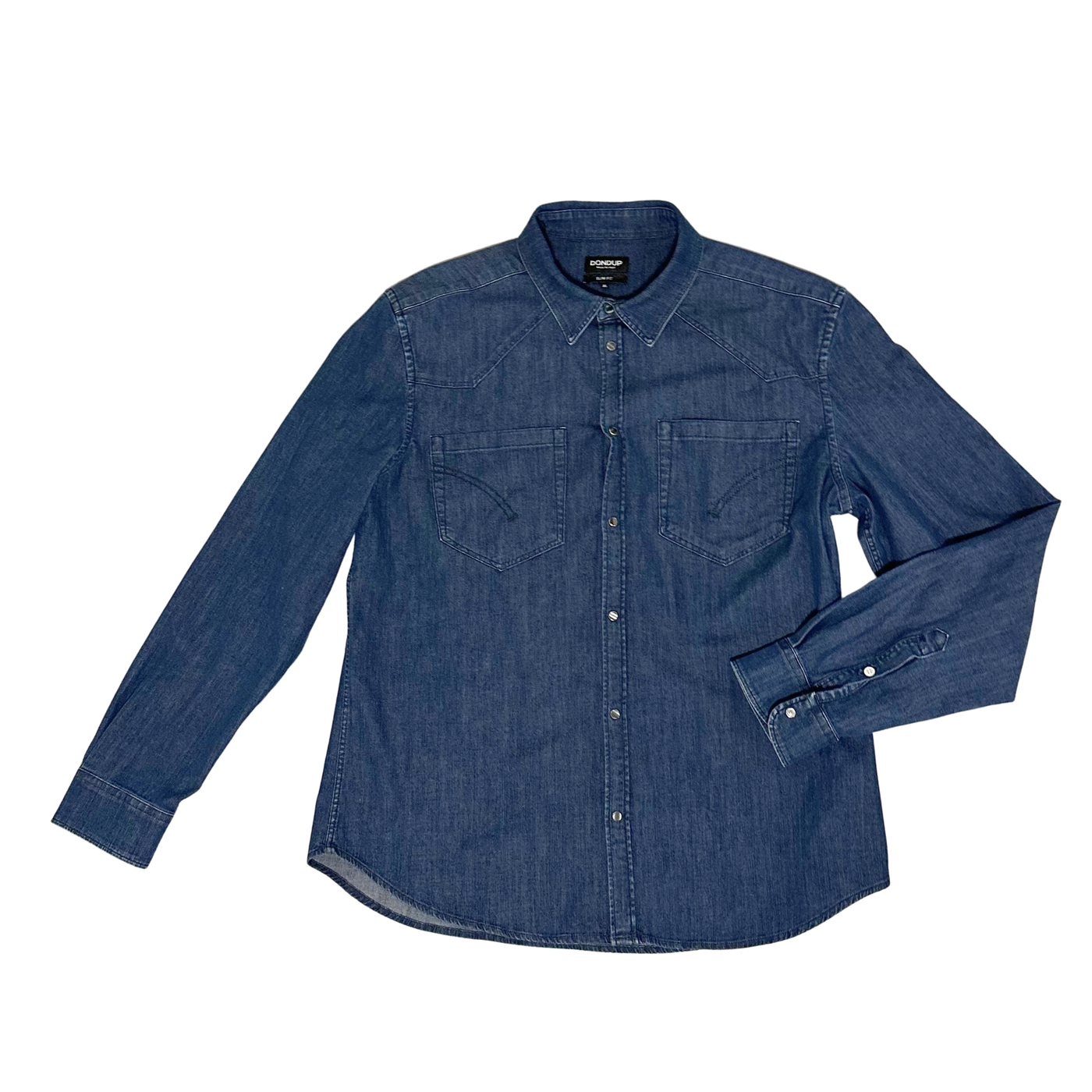 Dondup Blå Denim Skjorte