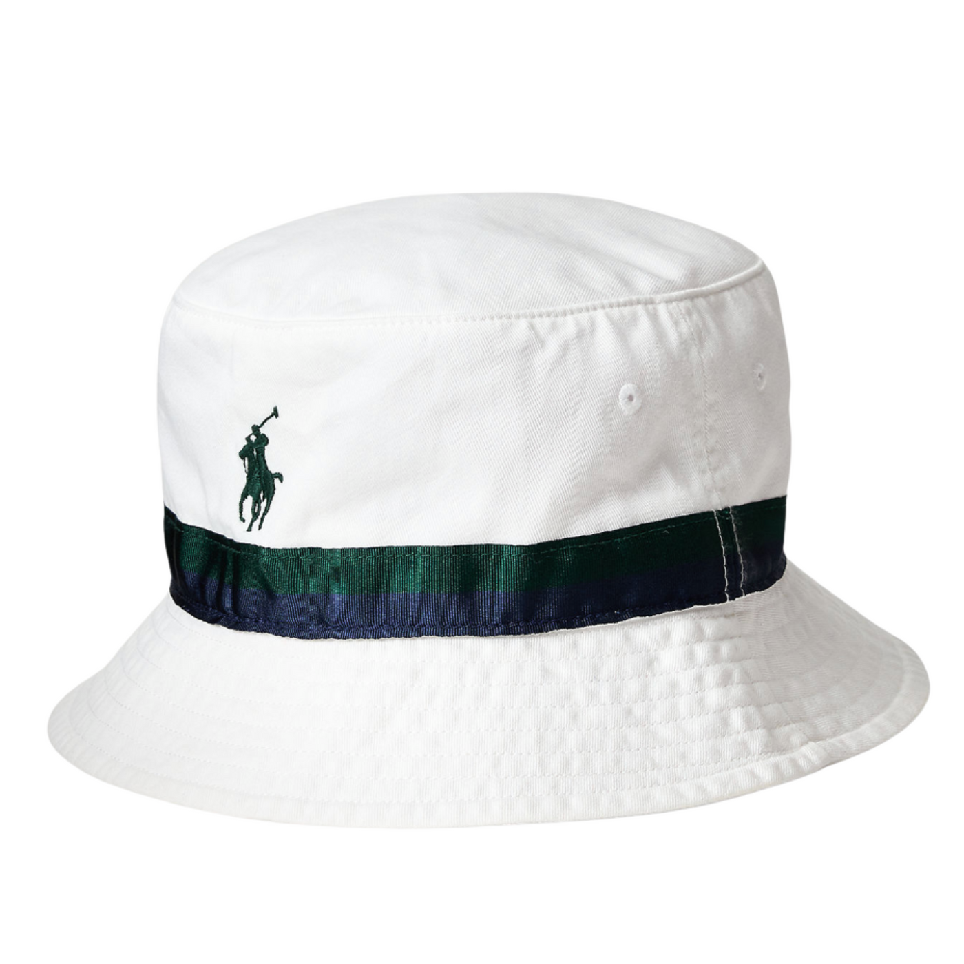 Ralph Lauren Wimbledon Hvid Bucket Hat