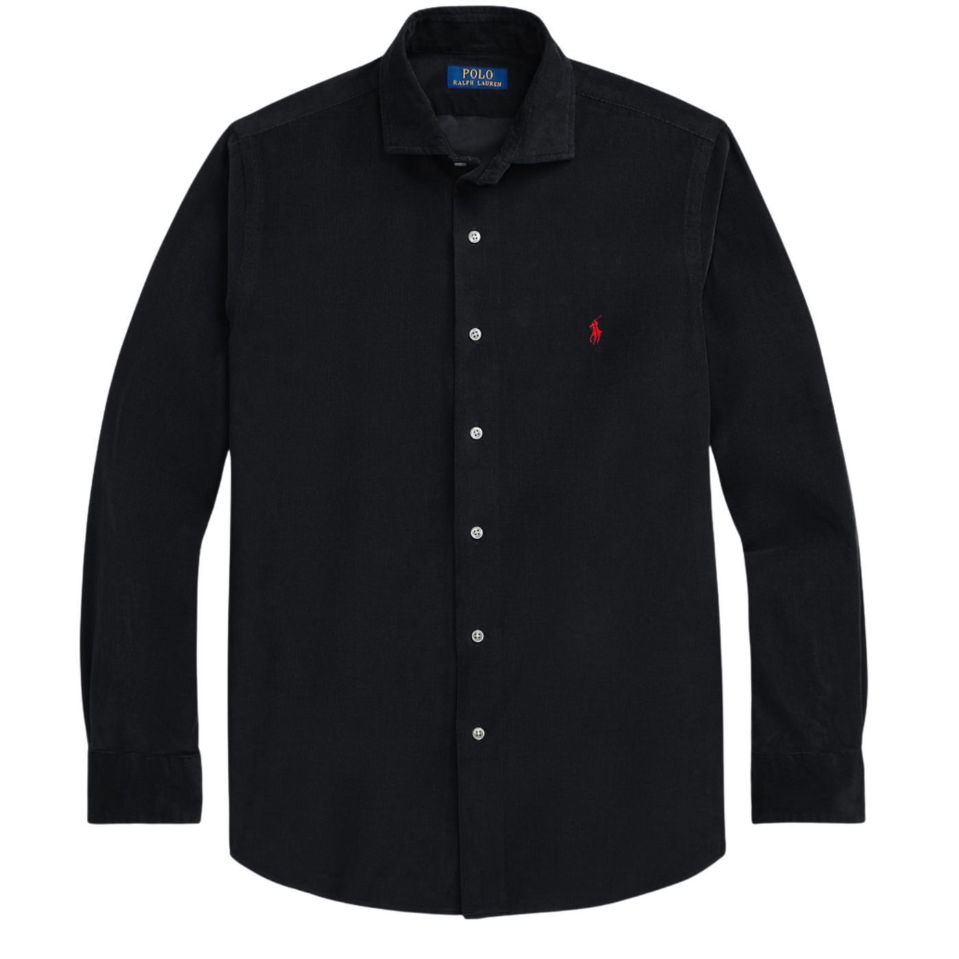 Ralph Lauren Sort Fløjls Skjorte