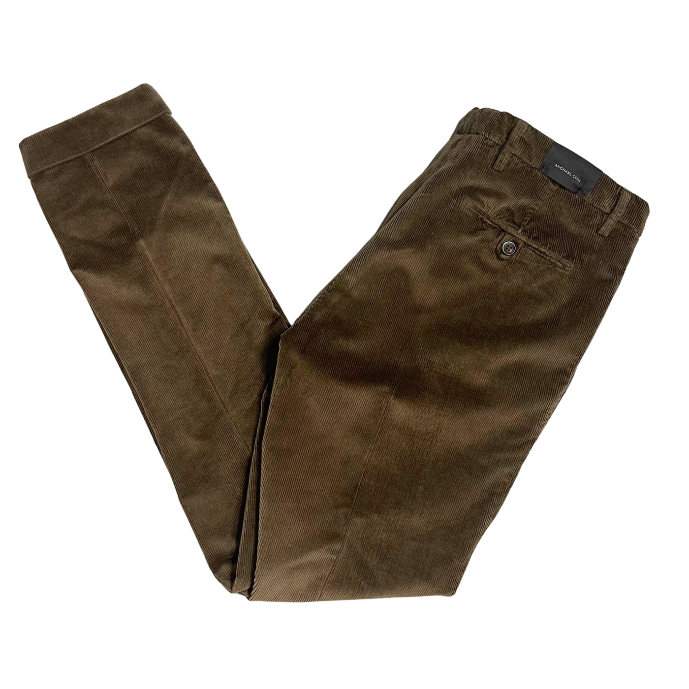 Michael Coal Brun Fløjls Bukser