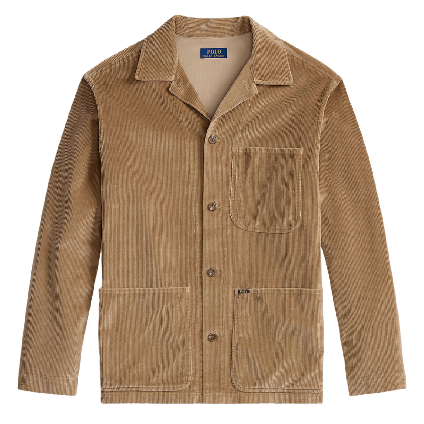 Ralph Lauren Beige Fløjls Overshirt