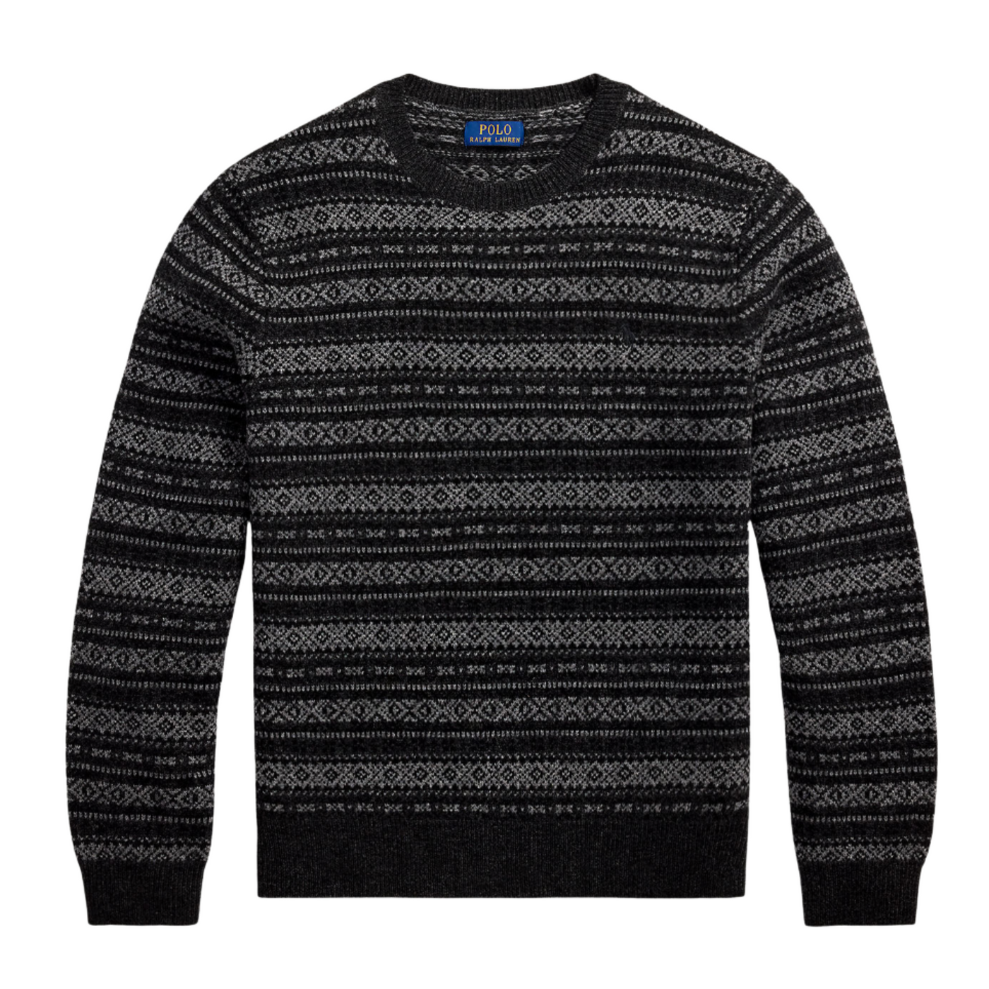 Ralph Lauren Sort Mønstret Strik