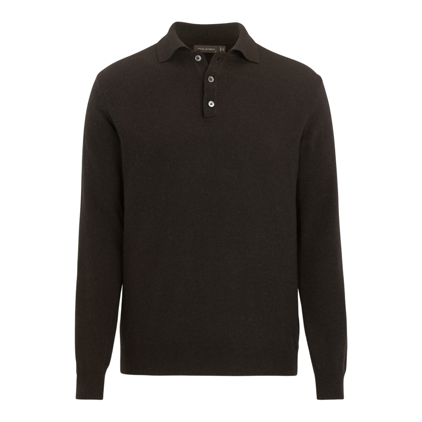 Oscar Jacobson Mørkebrun Strik