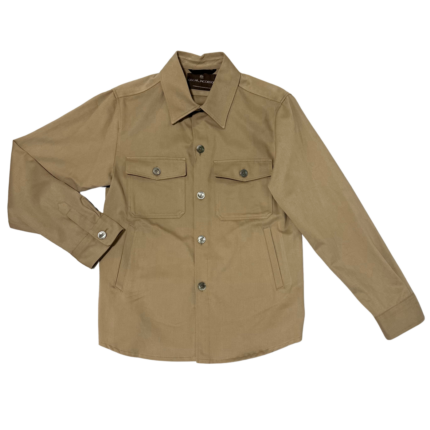 Oscar Jacobson Beige Overshirt