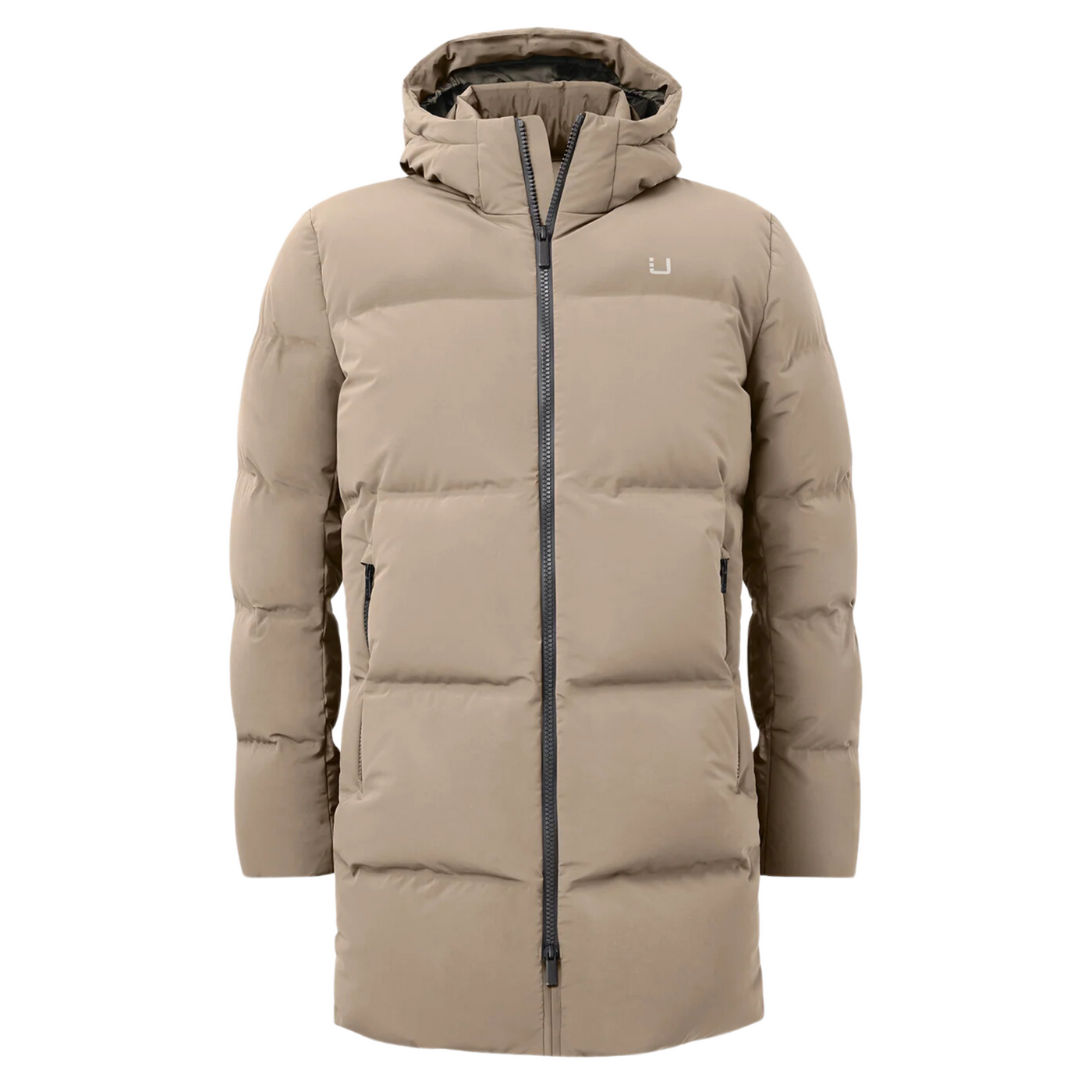 UBR Titan Parka Coat  Beige Dunjakke