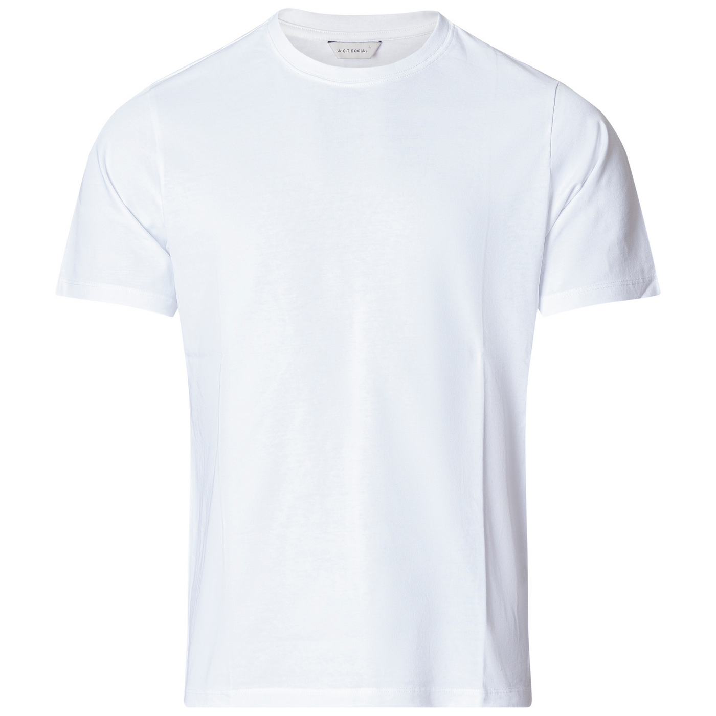 A.C.T Social Think T-Shirt Hvid