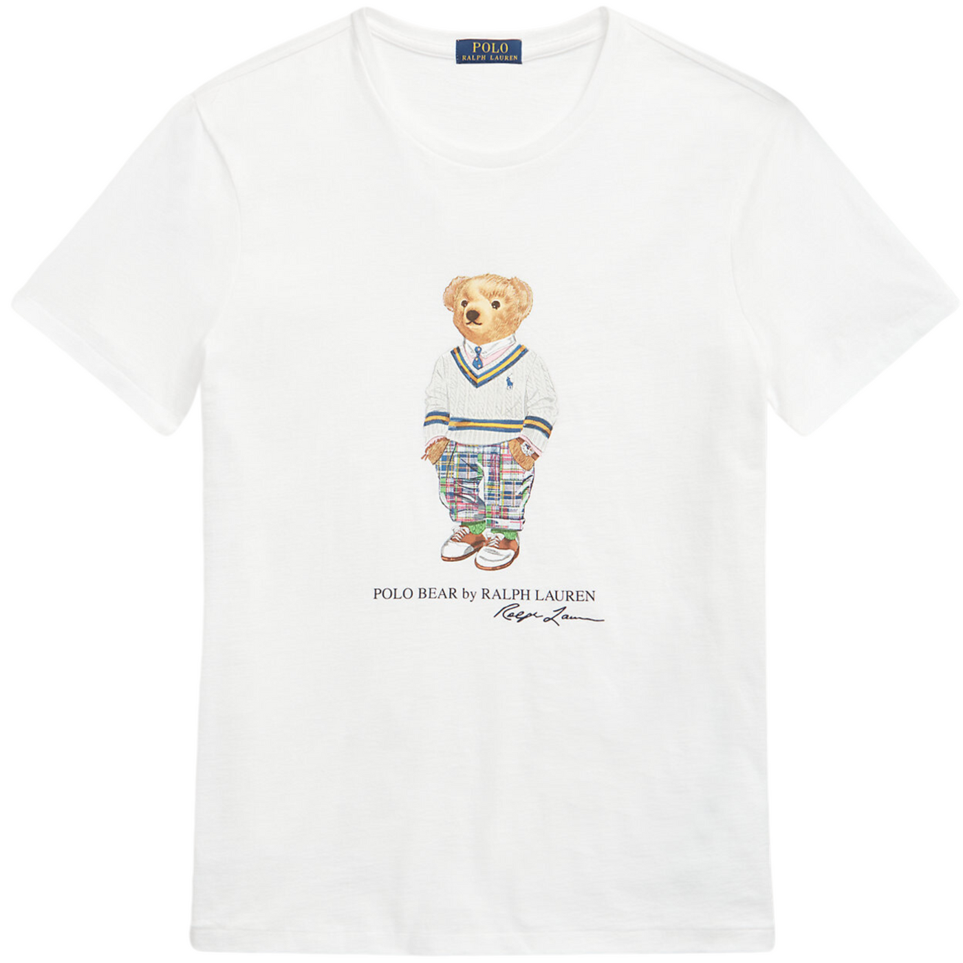 Ralph Lauren T-shirt Polobear Hvid