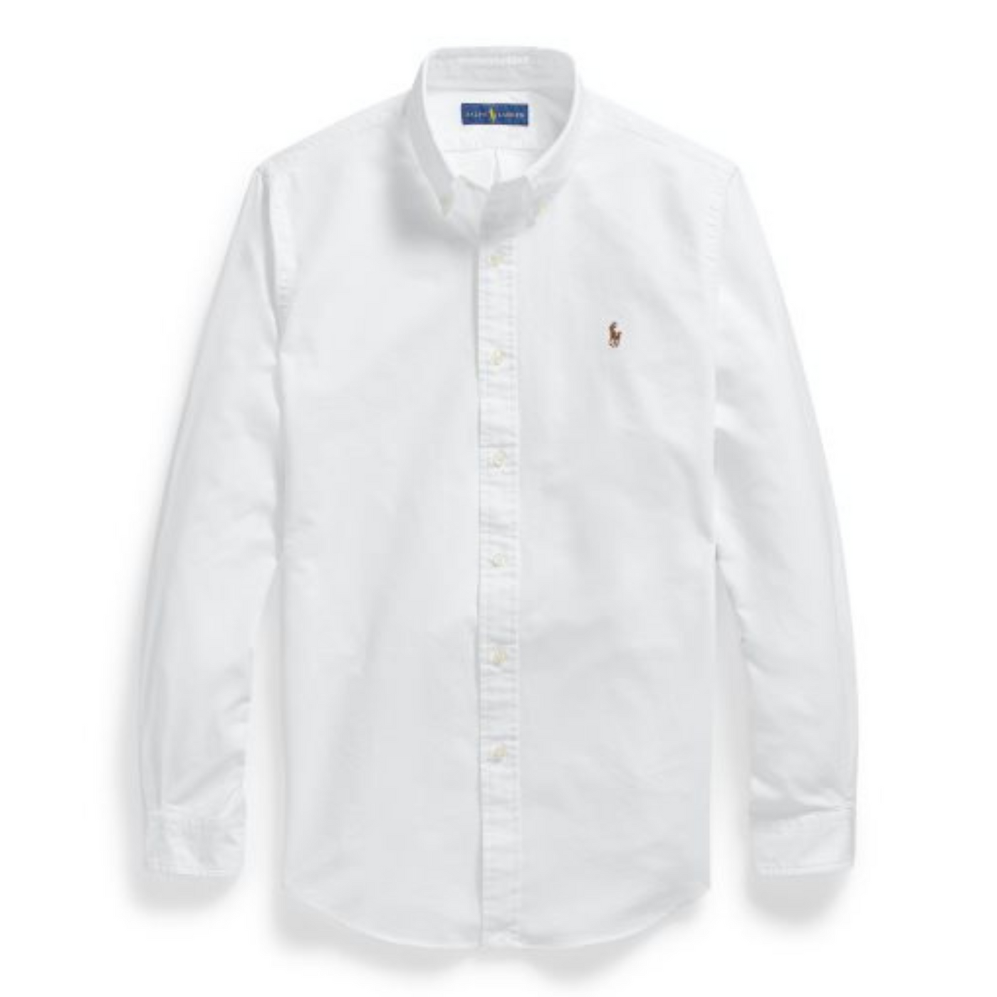 Ralph Lauren Oxford Skjorte Custom Fit Hvid