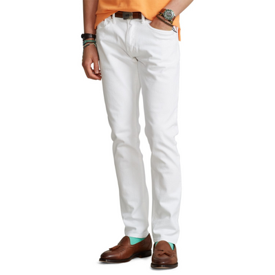 Ralph Lauren Sullivan Jeans White